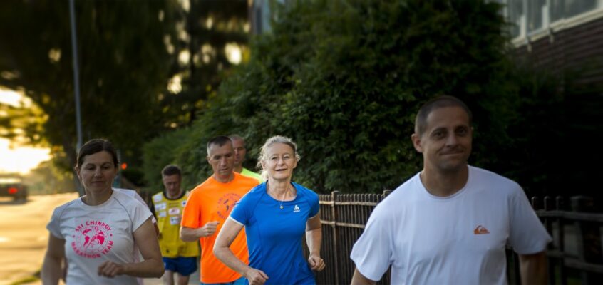 Старт забега на 3100 миль в 2018