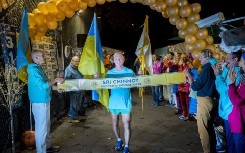 10й финиш Стутишила Олега Лебедева на забеге 3100 миль