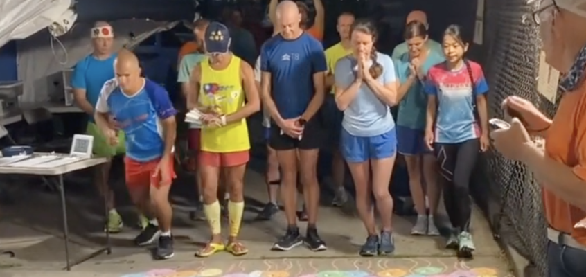 One month until the start of the 3100-Mile race in 2023