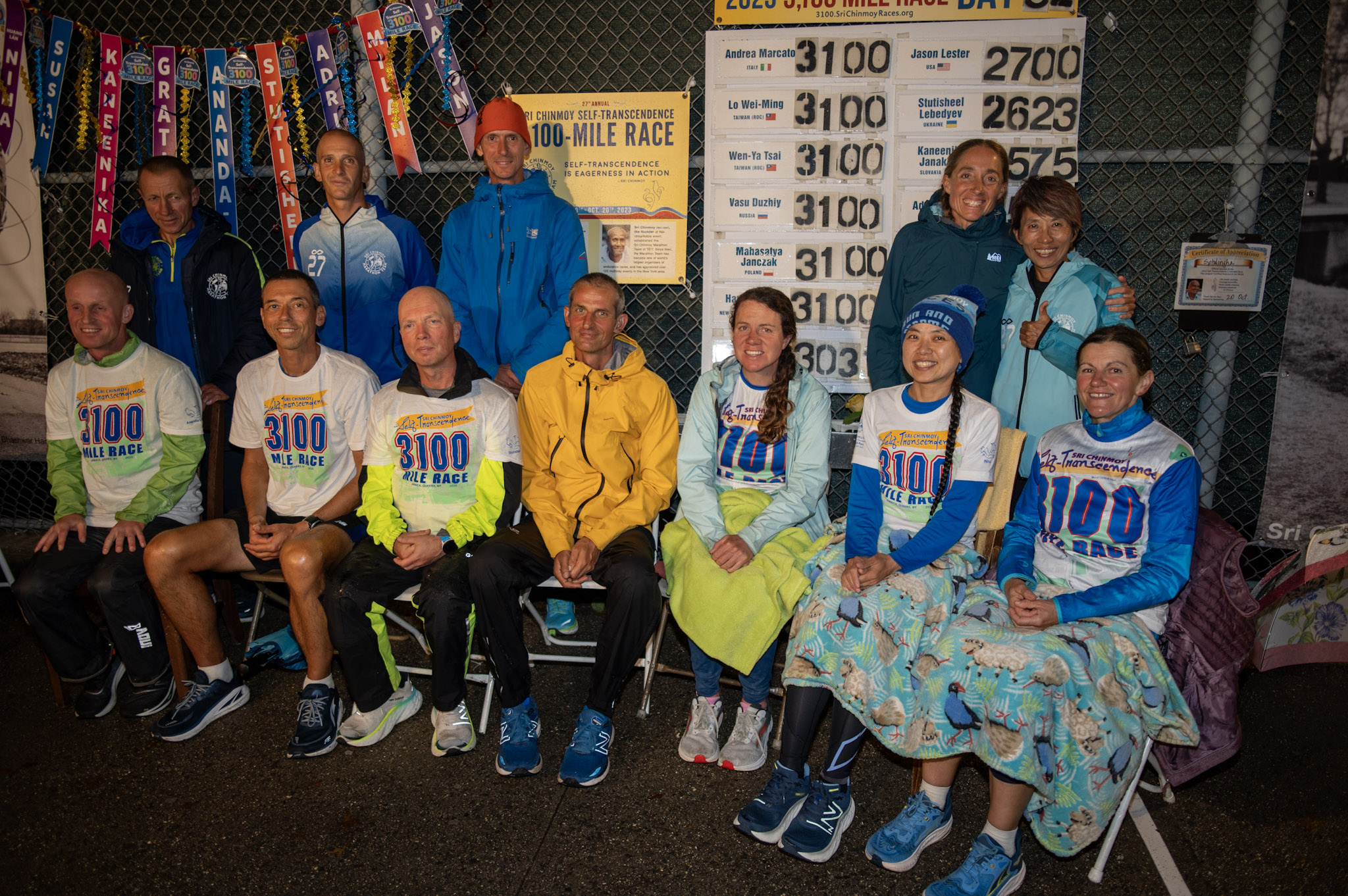 Finish of the 3100-Mile Race in 2023 Finish of the 3100-Mile Race in 2023